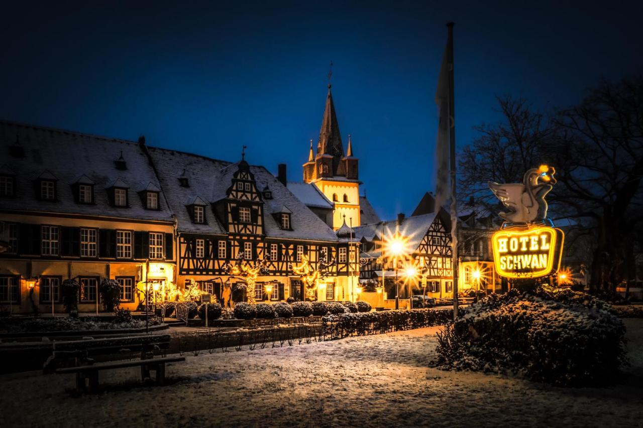 Hotel Schwan - Das Gaestehaus Ilse Oestrich-Winkel Exteriör bild